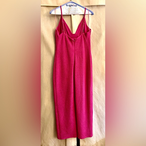 Skylar Rose Fuchsia Midi Dress - Picture 5 of 5